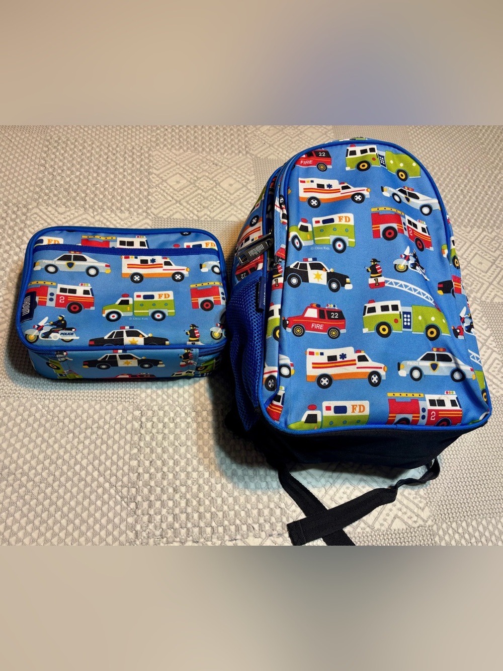 WILDKIN Kid’s “Heroes” Backpack Lunchbox Set